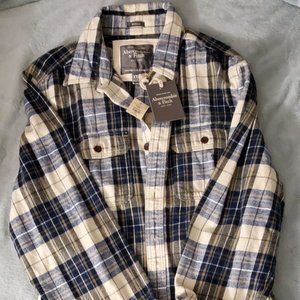 Abercrombie & Fitch Mens Flannel Shirt